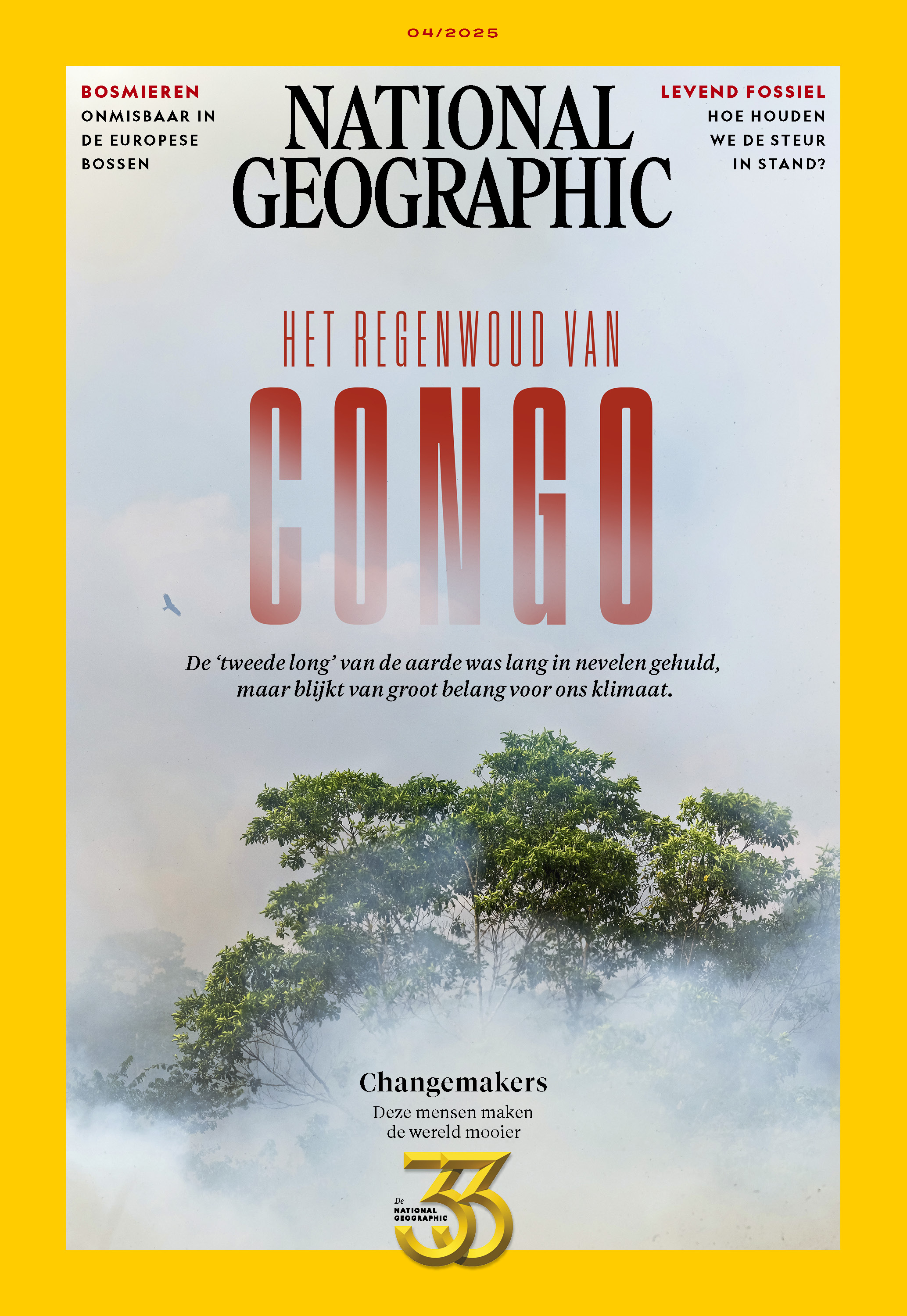 3x National Geographic + NGM Scheurkalender 2025