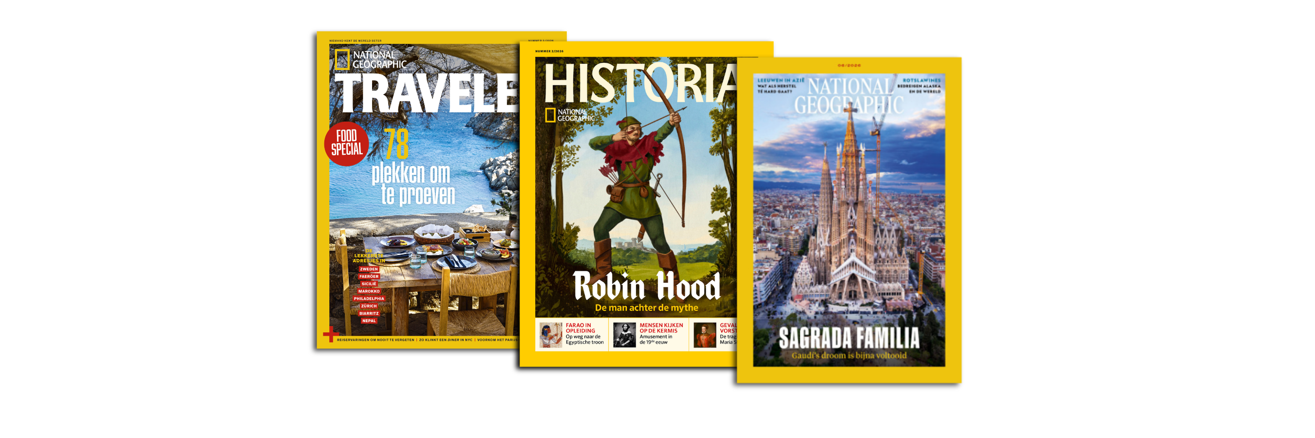 Covers National Geographic Titels