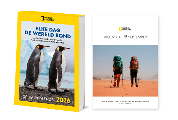 National Geographic Scheurkalender 2026